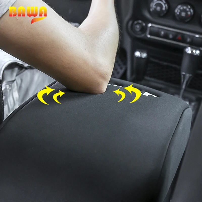 Чехол BAWA для подлокотников Jeep Wrangler JK 2011 2017 тканевый многофункциональный чехол