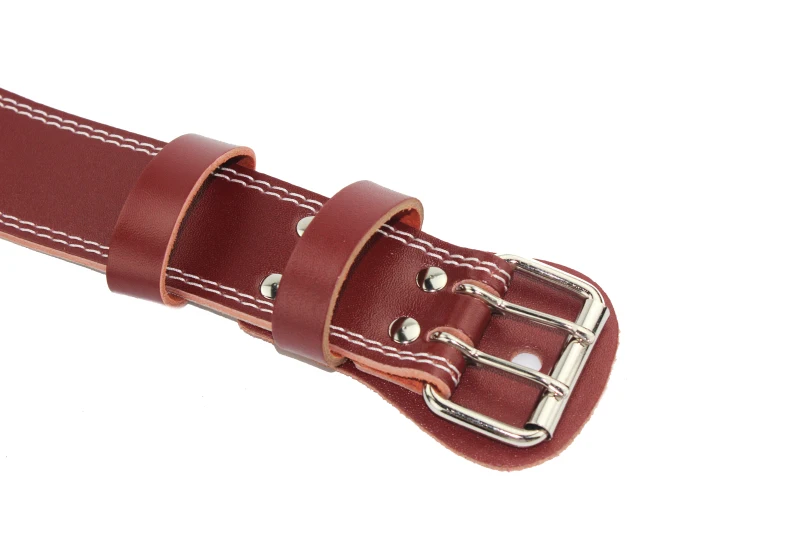 1 шт. ремень из натуральной кожи для поднятия веса тренажерного зала фитнес