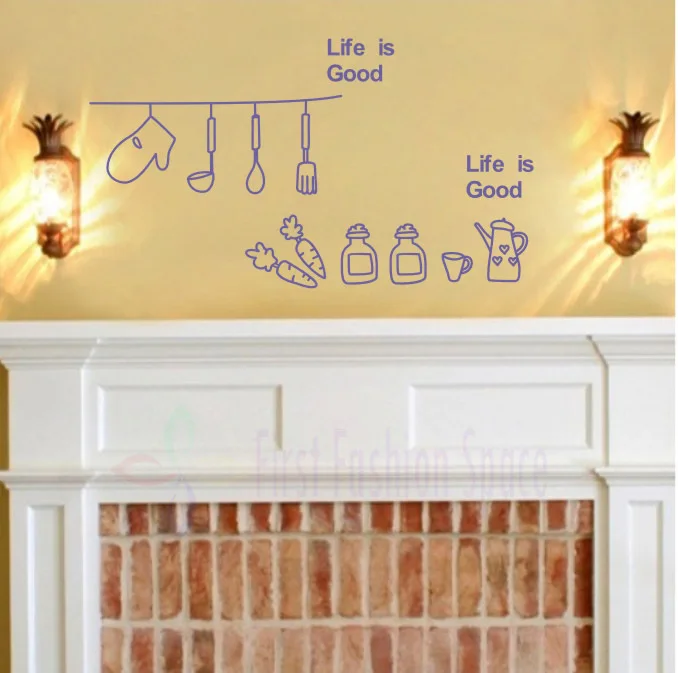 

Removable Love Is Good Vinyl Wall Sticker Free Shipping