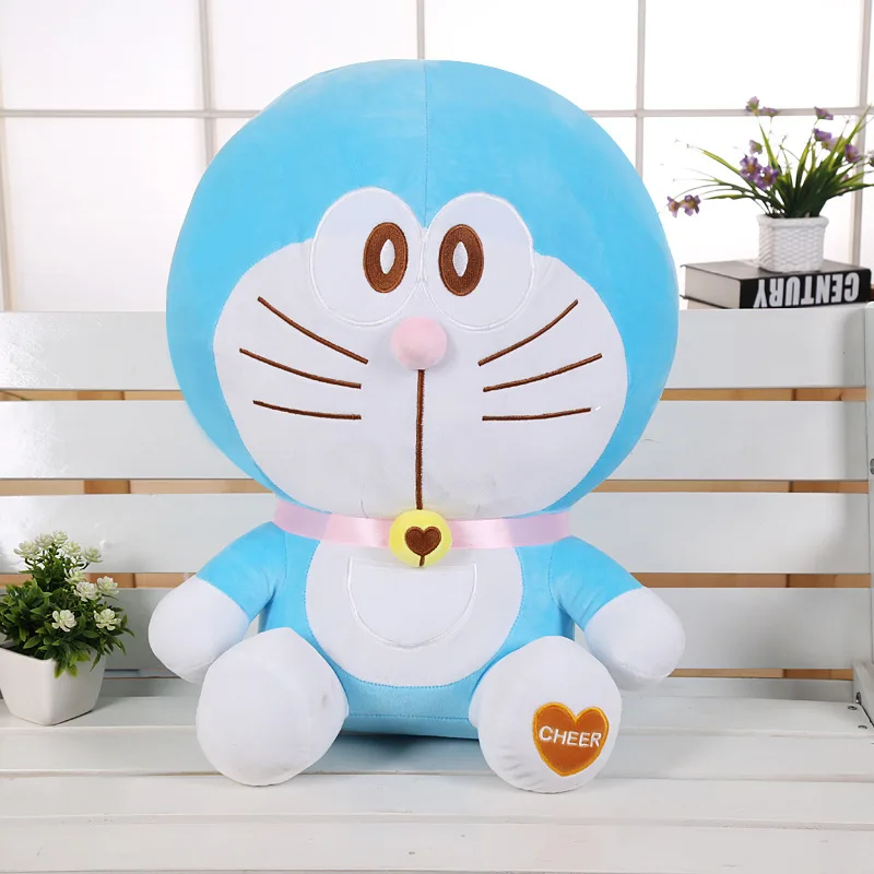 Большая кукла из аниме Stand By Me Doraemon мягкая плюшевая игрушка кошка 6 видов стилей