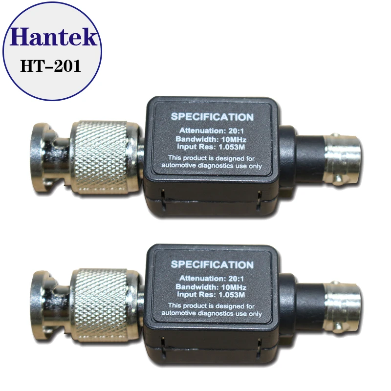 5 шт./лот Hantek HT201 20:1 аттенюатор сигнала 10 МГц полоса пропускания бесплатная