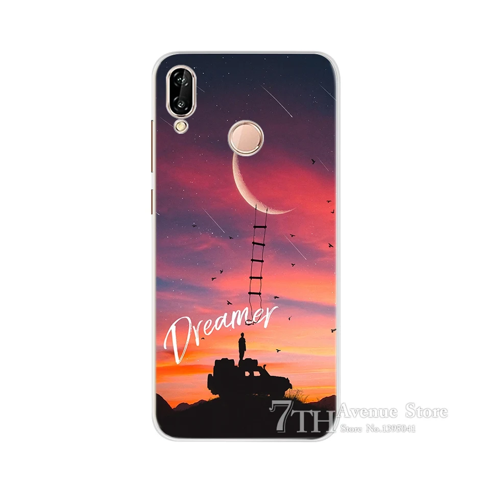 Чехол для Huawei P20 Lite чехол P 20 lite мягкий силиконовый бампер телефона защитный с