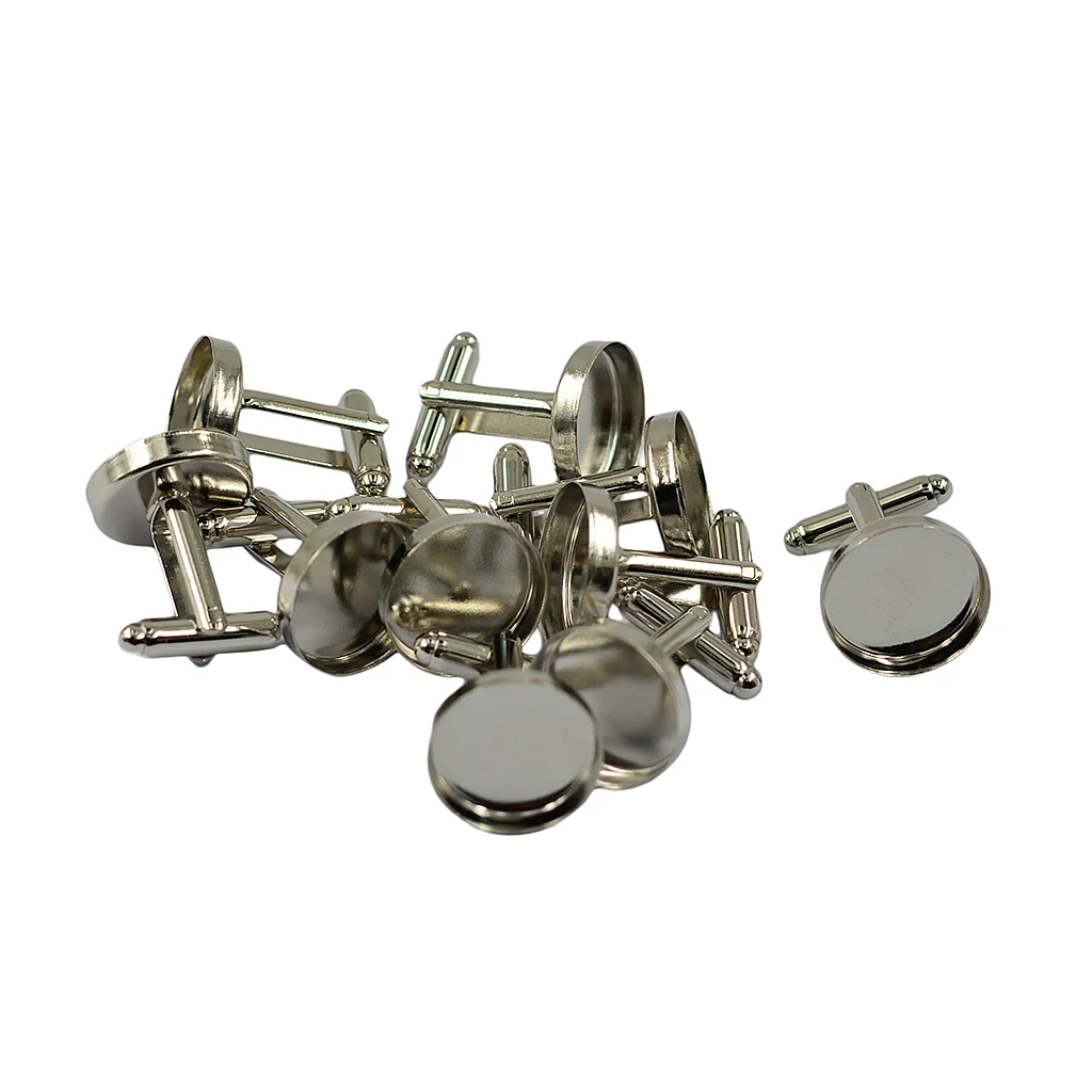 Запонки мужские круглые пустые в винтажном стиле 10 шт.|cuff links|cufflinks cufflinksblank cufflinks |