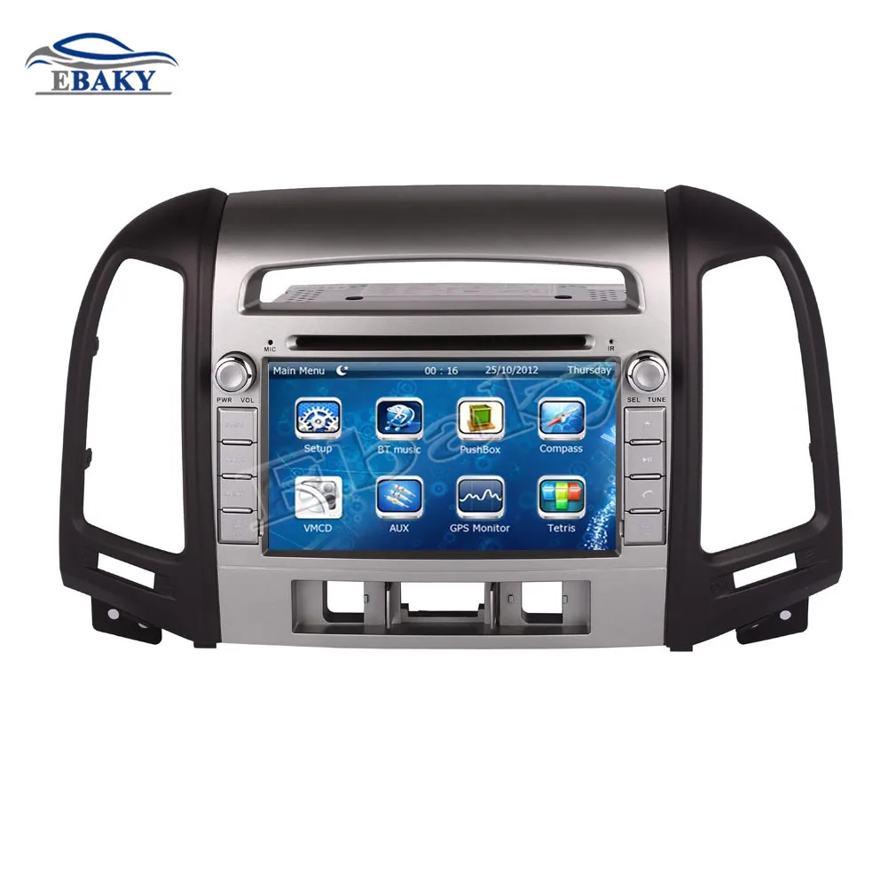 NaviTopia 7 inch dvd плеер автомобиля для hyundai Santa FE 2006 2007 2008 2009 2012 автомобилей мультимедиа
