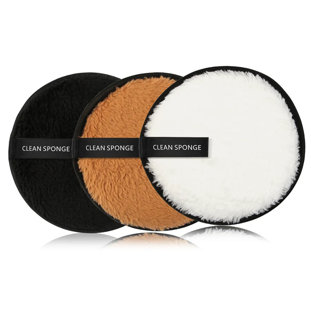 MAANGE puff Makeup 3 шт. очищающее полотенце для снятия макияжа очищающая ткань лица