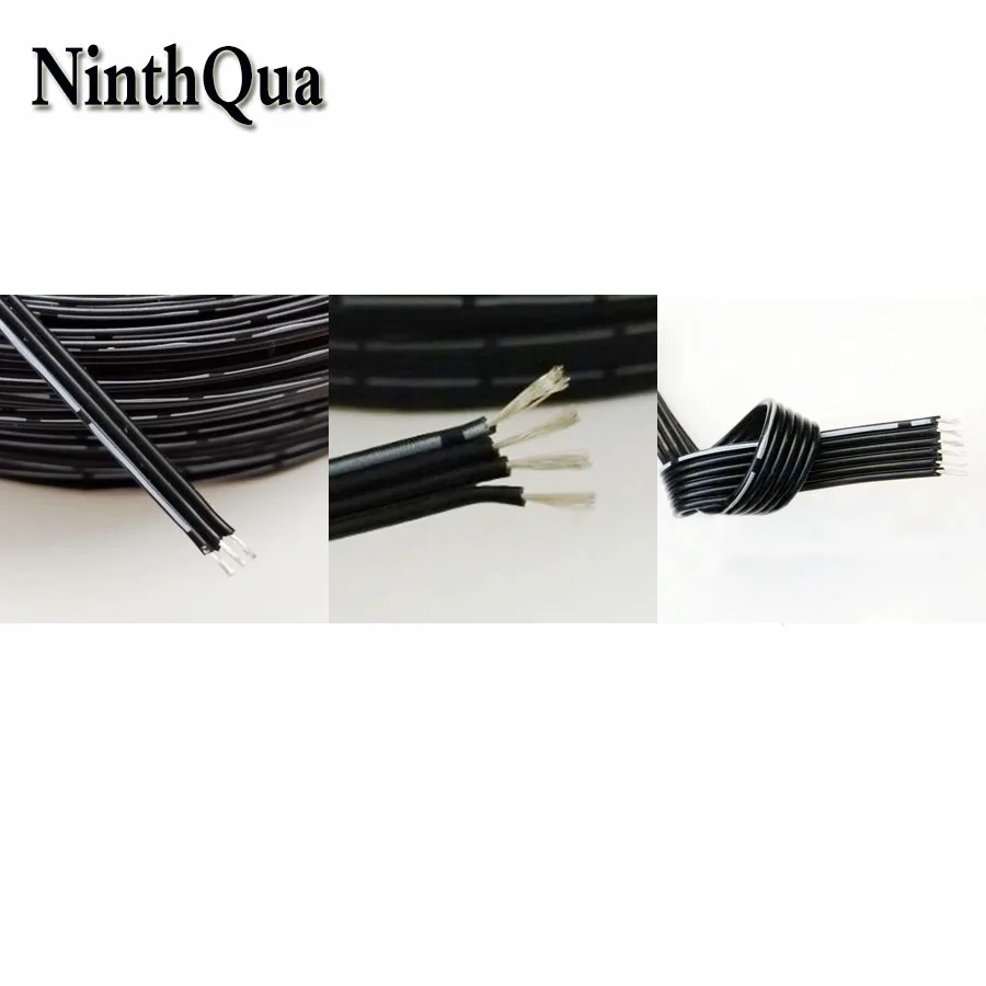 Силиконовый провод 26AWG 28AWG 30AWG 1 метр сверхгибкая испытательная линия 3P 4P 6P 0 08 мм