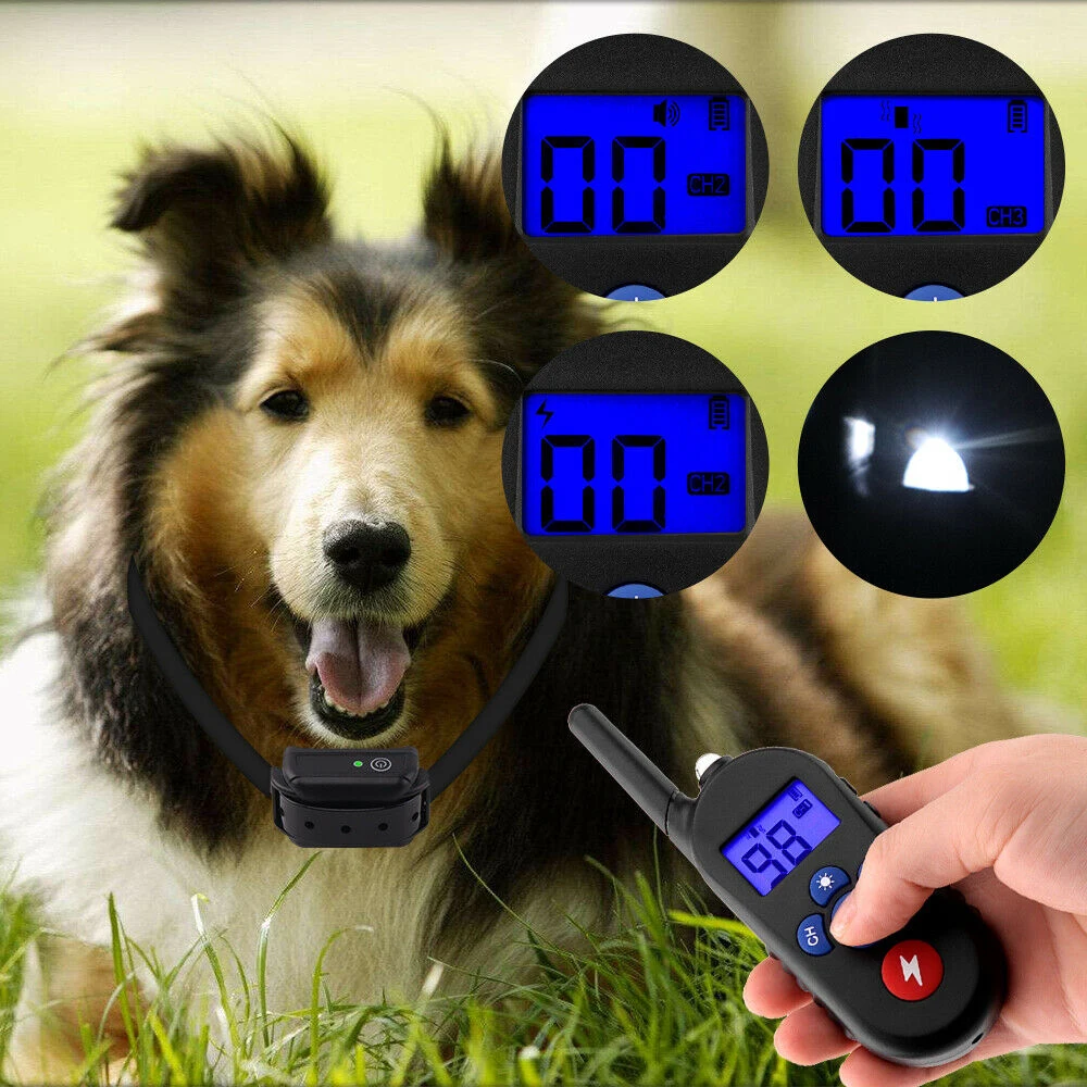 Тренировочный ошейник для собак водонепроницаемый IP67 перезаряжаемый с