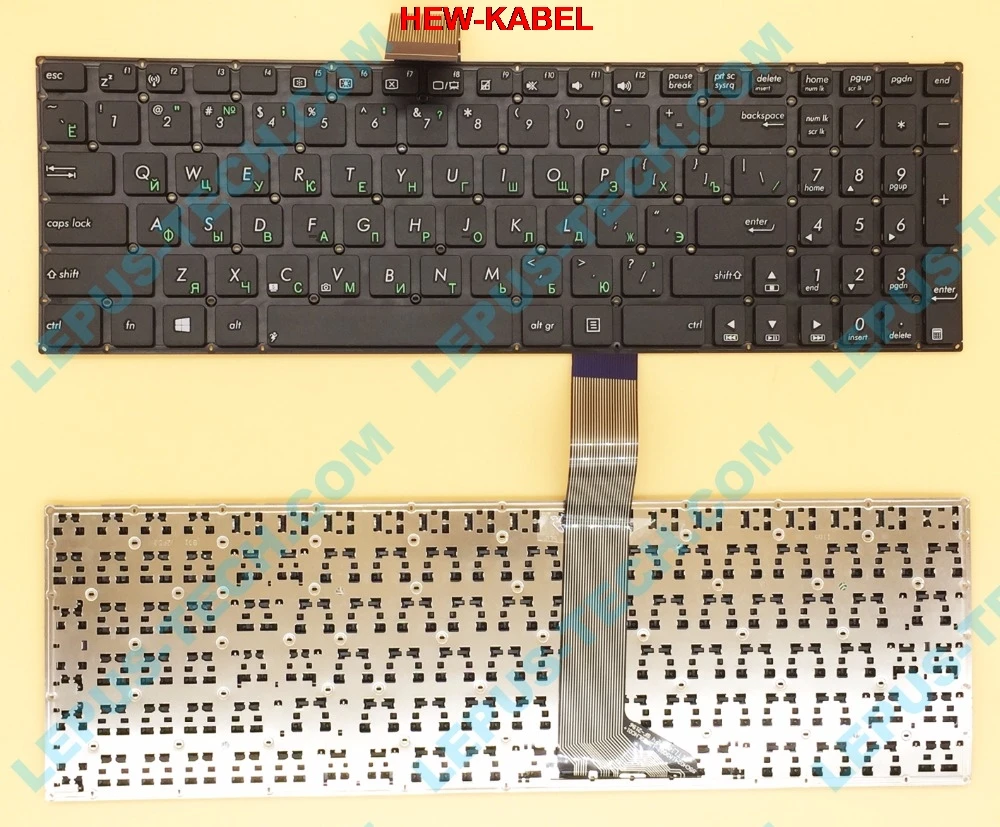 Оригинальная Русская клавиатура для ASUS K56 A56C S550CM без рамки S56C K56C S550C K56CM русская K56CB