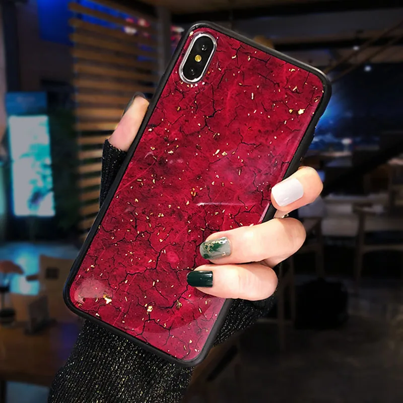 Чехол с блестками из золотой фольги для Samsung Galaxy Note 8 9 S10 Lite чехол S9 S8 Plus S7 Edge |