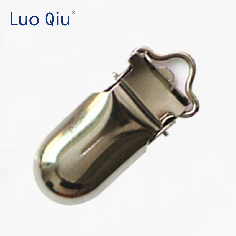 Luo Qiu (30 шт./лот) 10 мм Металлические Серебряные Зажимы для одежды с пластиковыми
