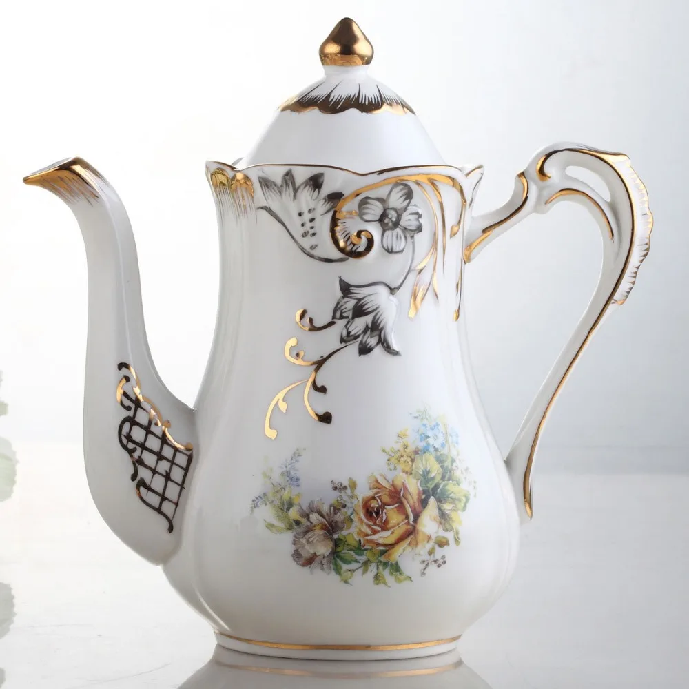 Роскошный Британский набор для послеобеденного чая и кофе Европейский кофейных