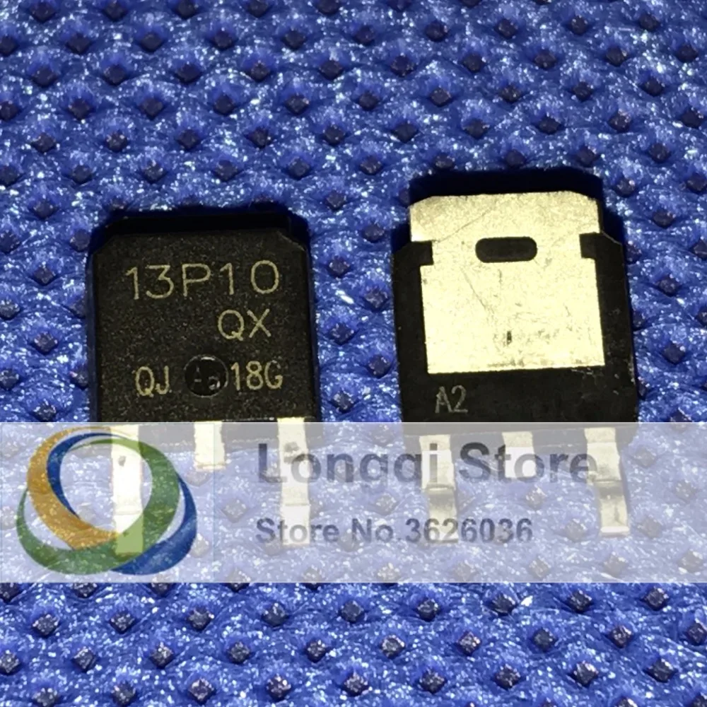 10 шт. 13P10 к-252 P РЕЖИМА ПОВЫШЕНИЯ канала MOSFET PNP 13A 100 В
