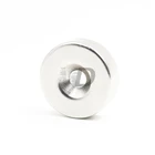 Супермощные Круглые неодимовые потайные кольцевые магниты 2 шт., отверстие 25 мм x 5 мм, неодимовый магнит N50 5,2 мм, бесплатная доставка