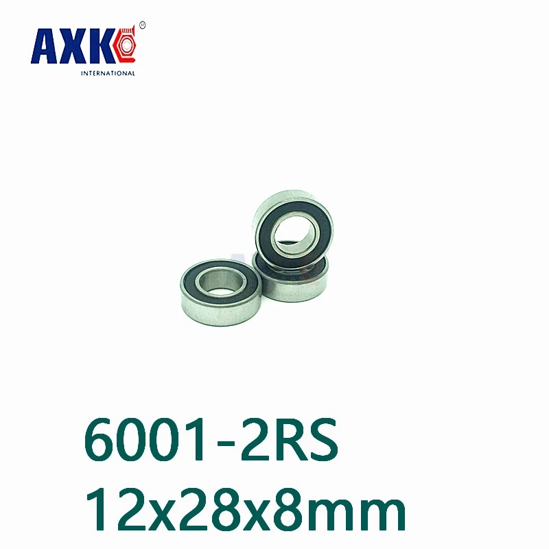Axk 6001 2rs Rs Гибридный Керамический шарикоподшипник с глубоким желобом 12x28x8 мм|Валы|