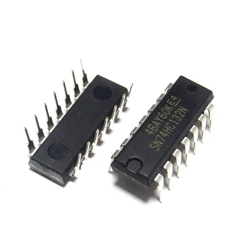 

10 шт. 74HC132 SN74HC132N Quad Schmitt Trigger Logic IC новый