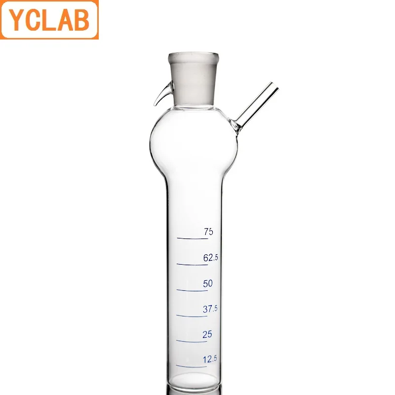 YCLAB 75 мл ударная бутылка для отбора проб газа лабораторное химическое