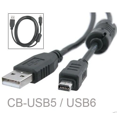 

USB-кабель для синхронизации данных со шнуром для Olympus Stylus Hard 6000 1000 1020 1030 1050 SW