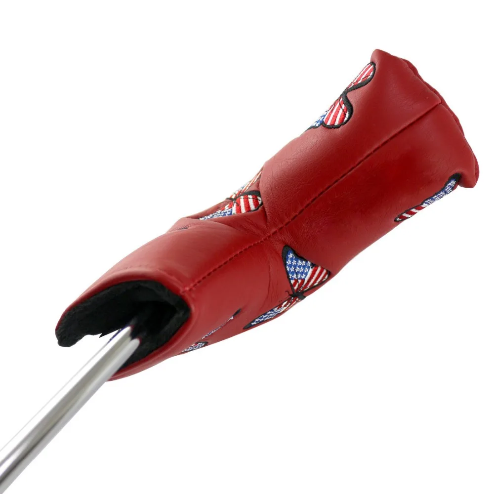 High Quality Golf Putter Covers with Butterfly USA flag Embroidered Pattern | Спорт и развлечения