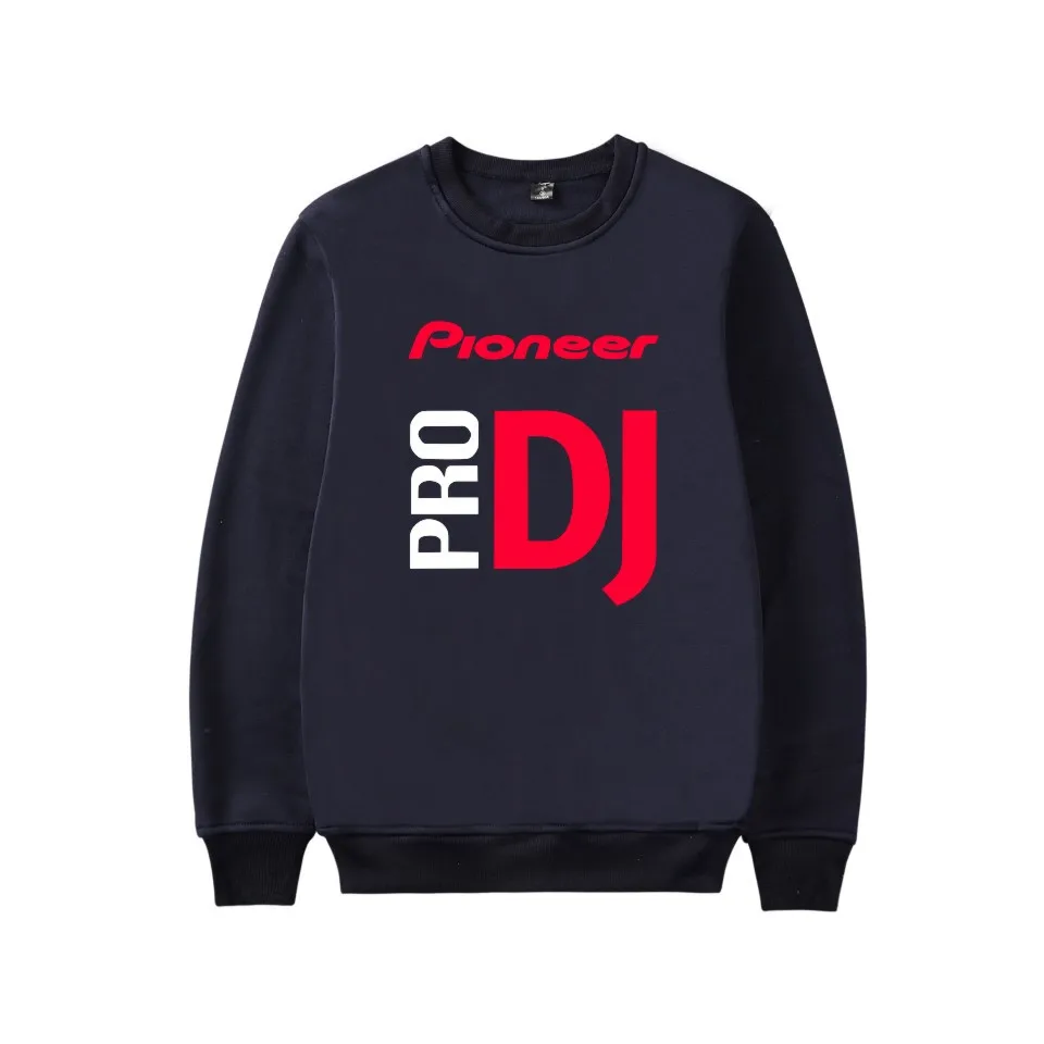 Свитшот pioneer Pro Dj унисекс модный уличный стиль в стиле хип хоп кофта без капюшона