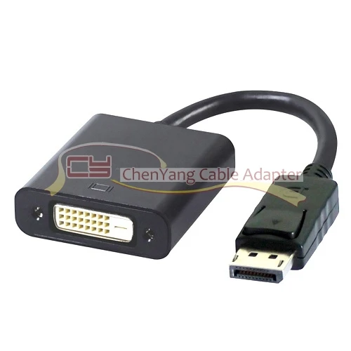 

10pcs/DP DisplayPort Display Port to DVI Converter Cable 20cm
