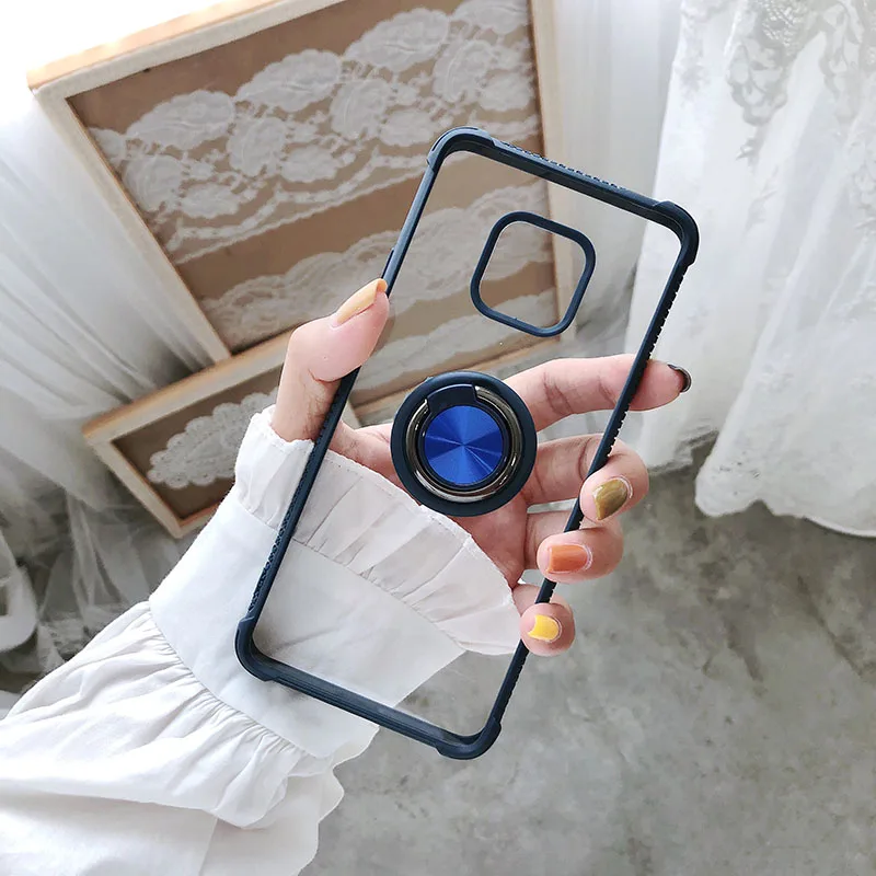 Чехол для телефона Huawei P30 Mate 20 PRO Lite Nova 4e ударопрочный чехол подставка прозрачный