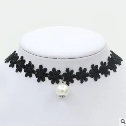 XL 0307 Харадзюку Ретро бархатные кружевные воротники с коротким воротником