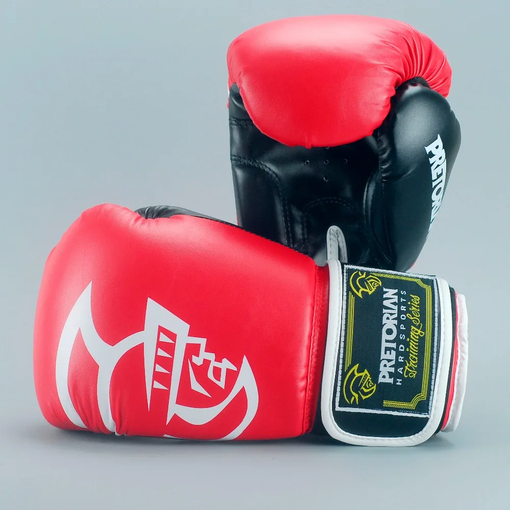 8-16 унций фитнес Pretorian Grant Luva Boxe MMA тренировочные боксерские перчатки из розовой