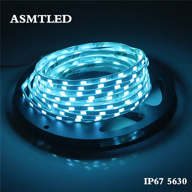 Супер яркий черный светодиодный светильник SMD 5630 5730 12 в постоянного тока ip67