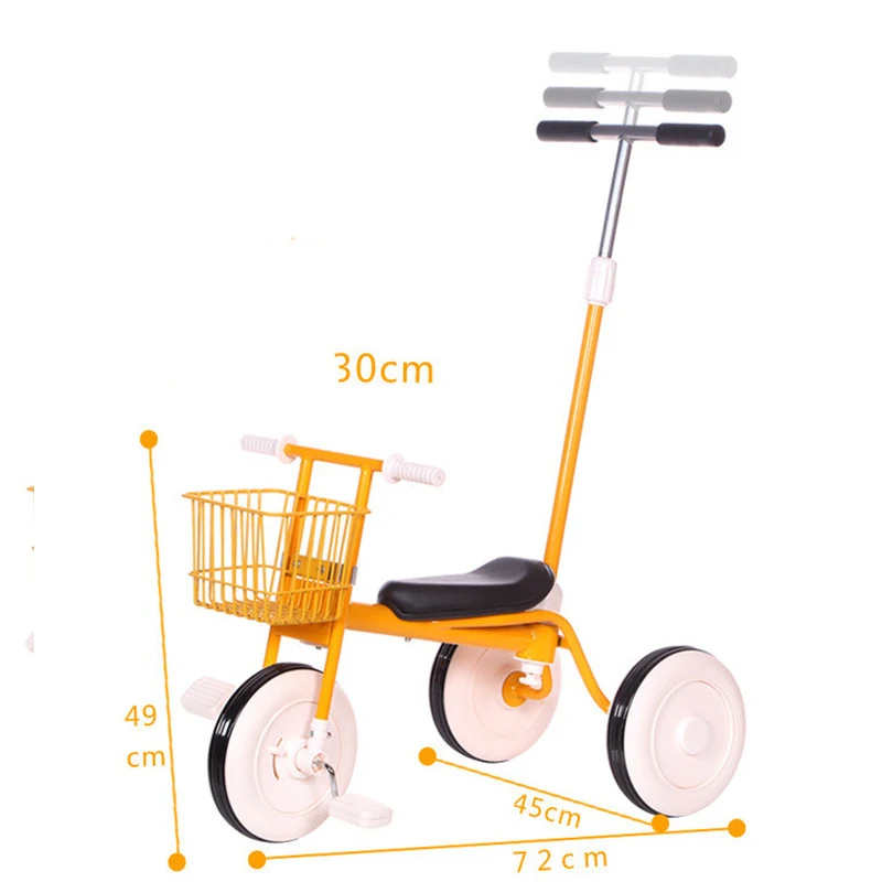 Детский трехколесный велосипед три колеса детский скутер тележка детская