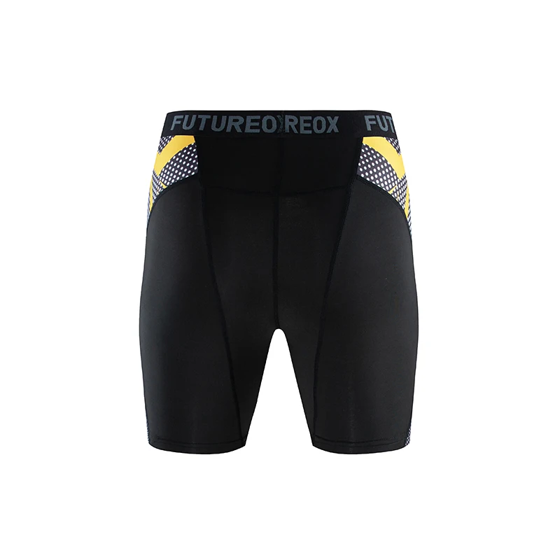 Men's Sports Fitness Set Short Sleeve + Shorts Gym Muscle Running Exercise Compression Suit Breathable Quick Dry | Мужская одежда