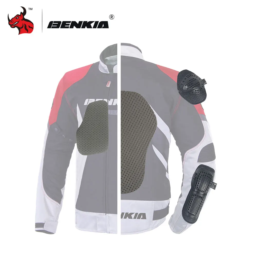 BENKIA Men Motorcycle Textile Jacket Black Racing Winter Detachable Warm Liner | Автомобили и мотоциклы