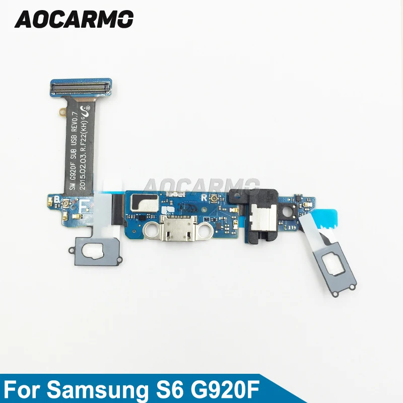 Зарядное устройство USB Aocarmo с портом для зарядки и гибким кабелем Samsung Galaxy S6