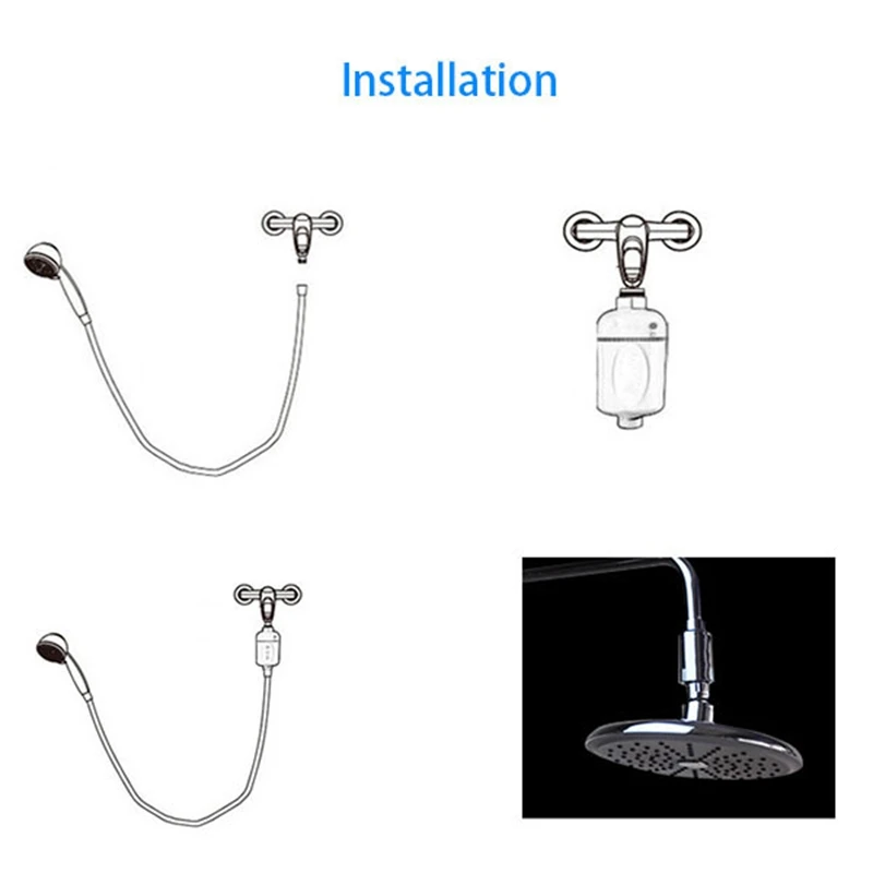 Очиститель воды выход Универсальный фильтр для душа с активированным углем