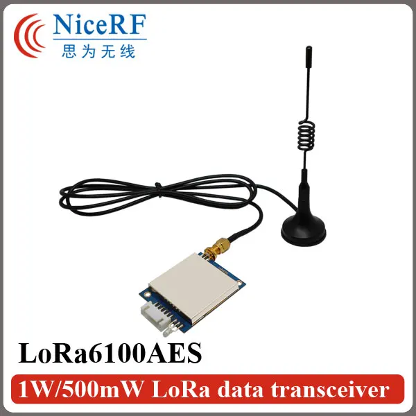 2 шт./лот Lora6100 500 мВт 5-8 км дальность 915 МГц TTL интерфейс Высокая чувствительность-139 дБм Uart беспроводной модуль