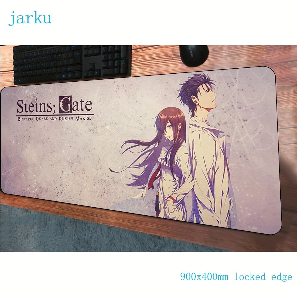 Игровой коврик для мыши steins gate 900x400 мм|Коврики мышей| |