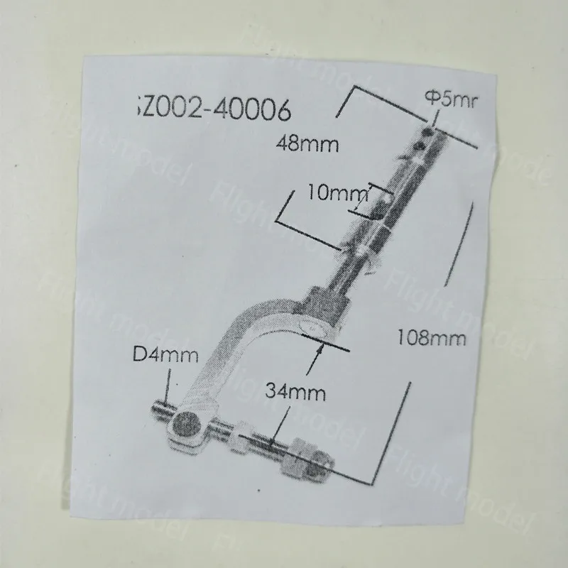 D5xd4mmx108мм анти вибрации шасси для 60 120 класса модель самолета|landing gear|gear landinggear modeling
