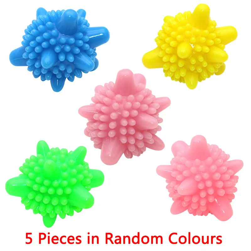 

10 Pcs Magic Laundry Ball For Household Cleaning Washing Machine Clothes Softener Starfish Shape Solid Cleaning Balls