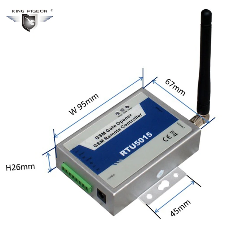 GSM ворот реле дистанционного Управление доступом Беспроводной раздвижные ворота
