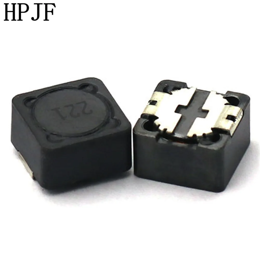 10 шт./лот Экранированный индуктор SMD силовые индуктивности 12*12*7 мм 3,3/4,7/6,8/10/15/22/33/47/56/68/100/150/220/330/470/560/680 мкГн CDRH127 on.