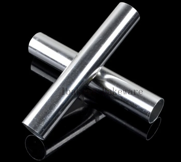Aluminum Round Piping Cylinder Tube Croissant Denmark Metal Bread Roll Cake Cooking Tools For Making | Дом и сад