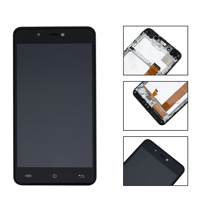 Ocolor для Cubot R9 ЖК-дисплей Дисплей и Сенсорный экран + рамка 5 0 дюймов мобильные
