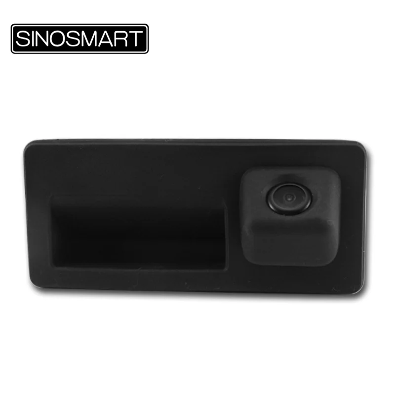 SINOSMART-cámara especial HD para aparcamiento de coche, dispositivo con interruptor de manija de maletero, tamaño Original de fábrica, para Porsche Cayenne