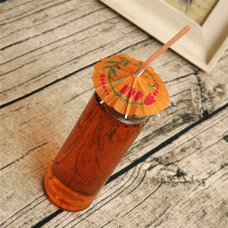 30PCS Umbrella Cocktail Drinking Disposable Straws Birthday Wedding Favors Restaurant Catering Pub Bar Club Kids Party Supplies | Дом и сад