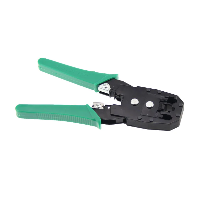 RJ45 RJ11 RJ12 CAT5 CAT5e Portable LAN Networks Tool Kit Utp Cable Tester AND Plier Crimp Crimper Plug Clamp PC welding tongs |