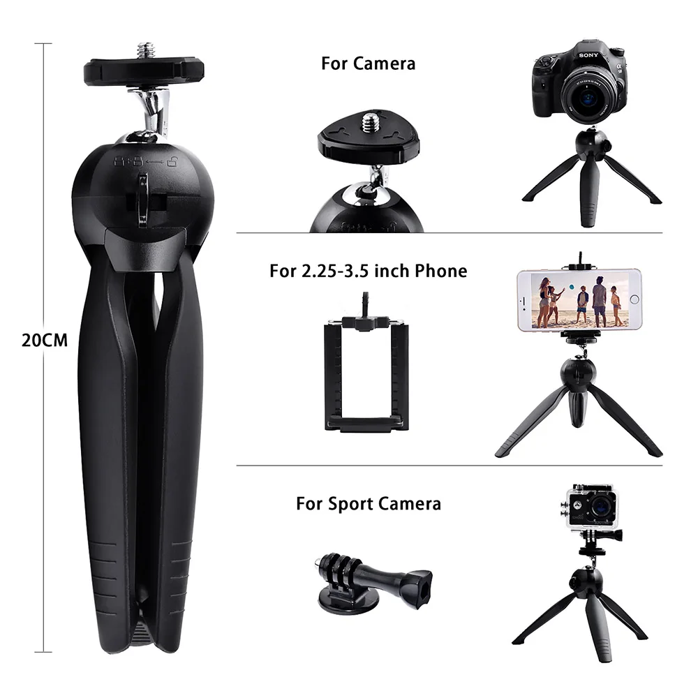 Селфи палка Fusitu FT 777 Bluetooth 50 дюймов ручной монопод мини штатив с для телефона Gopro Dslr