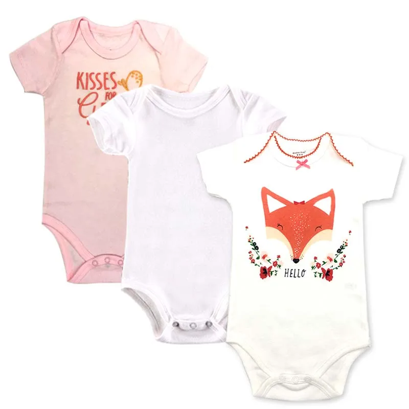 hot SexeMara Fantasia Baby Bodysuit Infant Jumpsuit Overall Short Sleeve Baby Clothing bodysuit baby lot Cotton