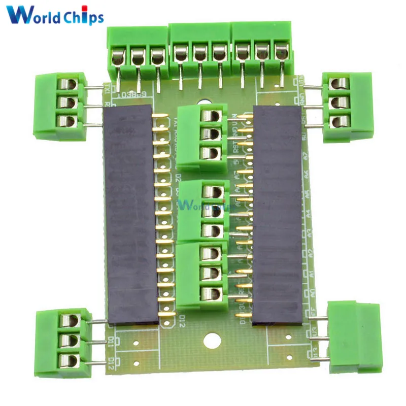 Плата расширения терминальный адаптер DIY Kit для Arduino NANO IO Shield V1.0|diy kit|kit for arduinokit kits |
