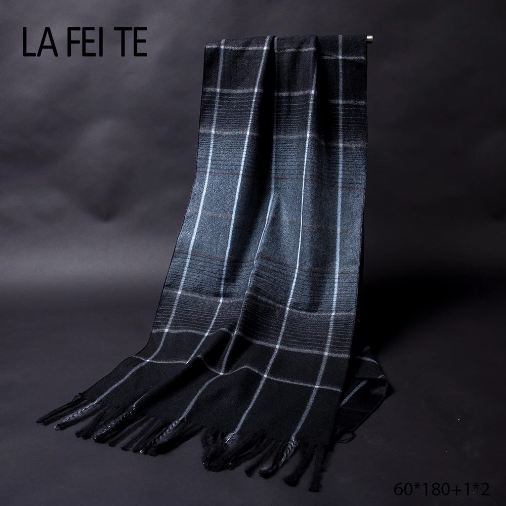 New Winter Cashmere Scarf Men Women Shawl Male Neckerchief Business Plaid Pashmina Foulard Female Wraps Women Scarves For Ladies