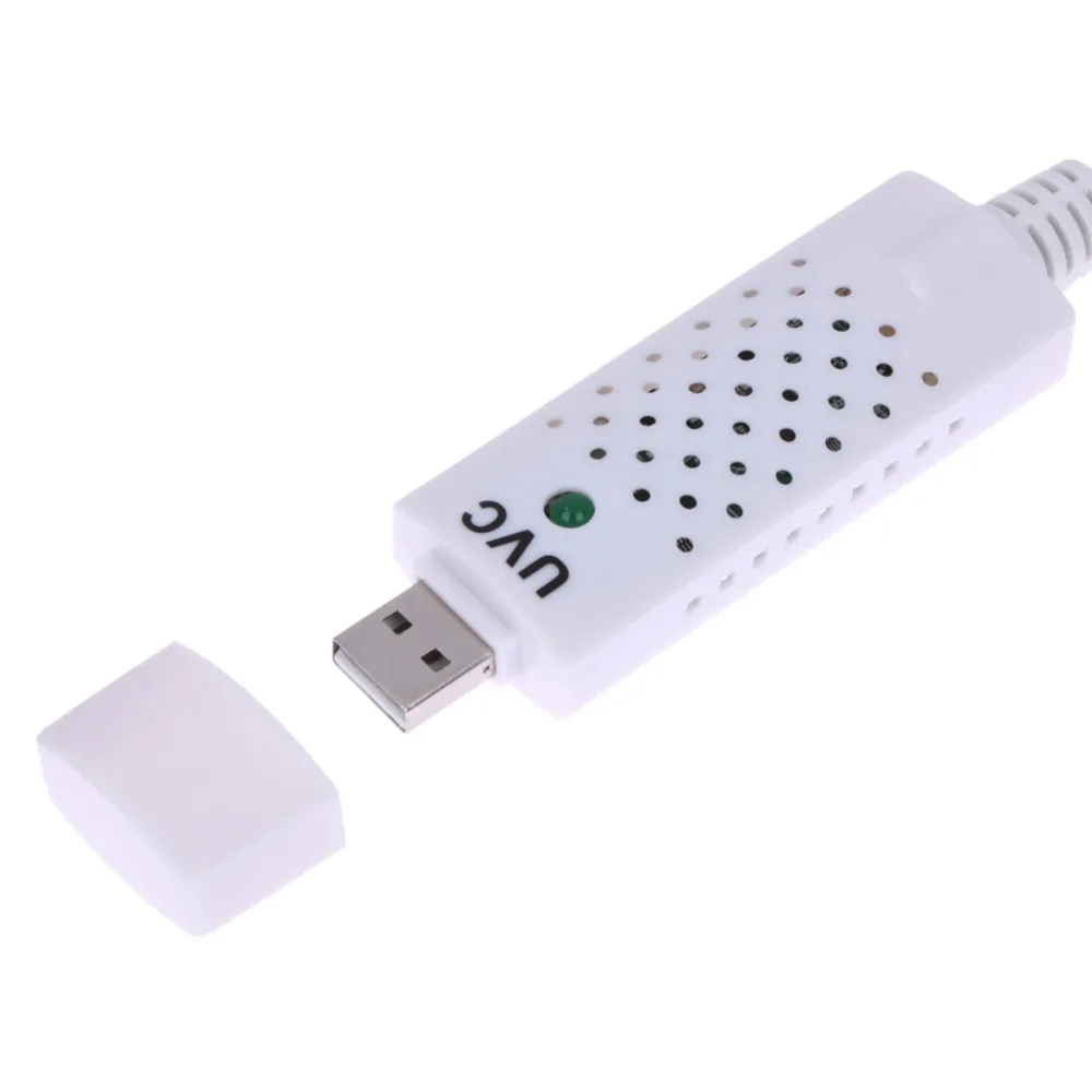 Портативный адаптер видеозахвата USB 2 0 для Easycap карта аудиозахвата VHS на DVD