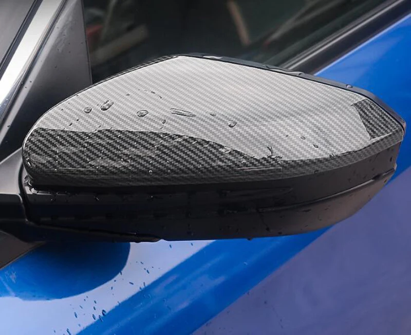 Для 2016 2019 Honda Civic автомобиля зеркало заднего вида крышка из углеродного волокна